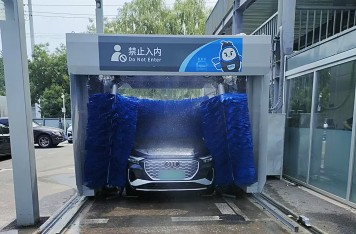 北京中润发奥迪体验中心全自动龙门往复洗车机